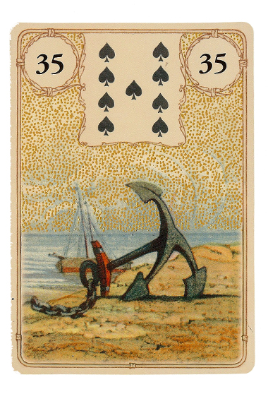 GOLDEN LENORMAND ORACLE GIF