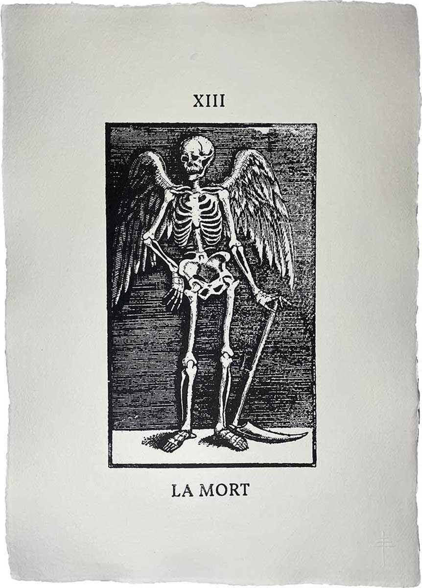 death tarot print cropped