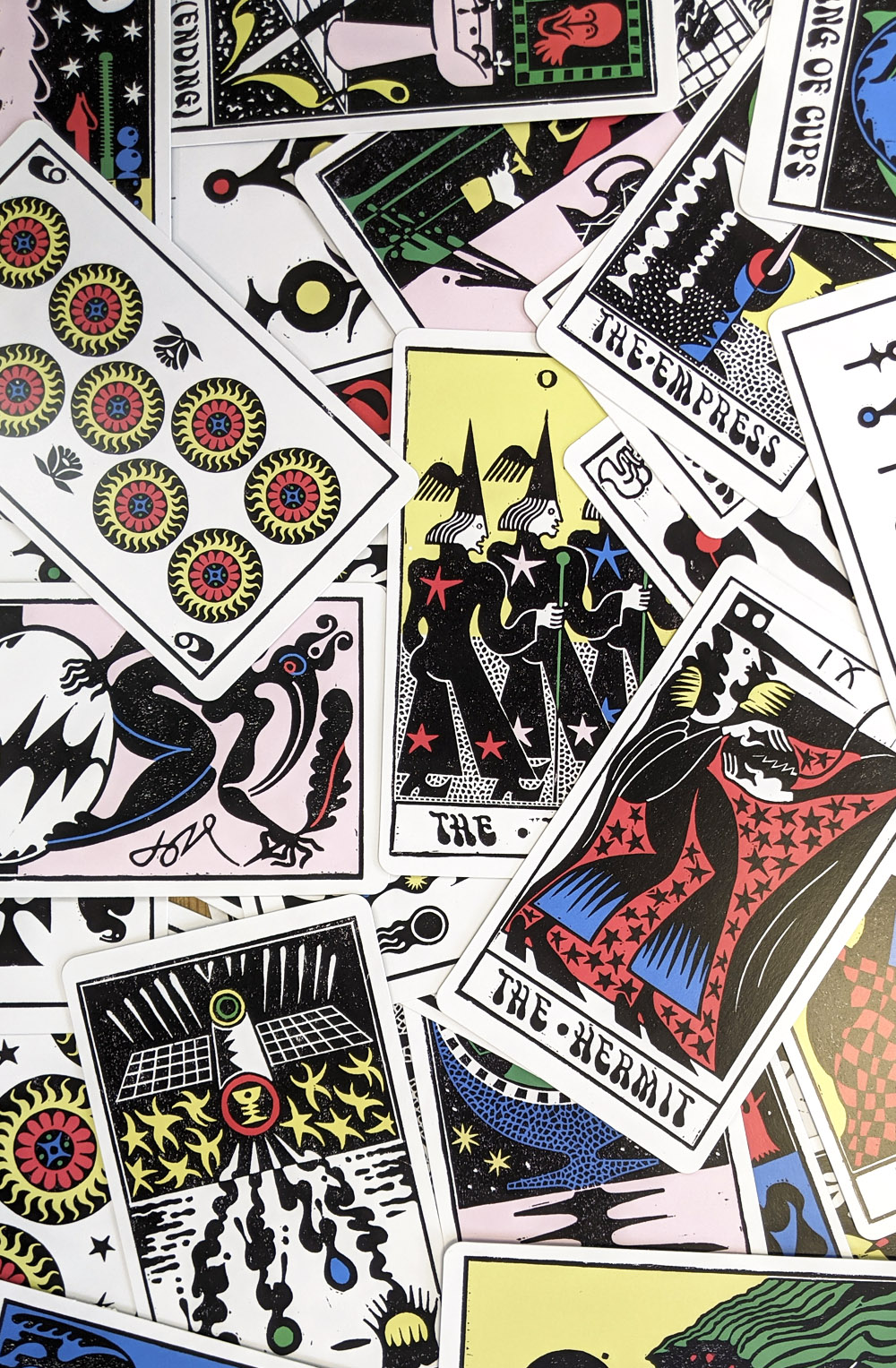 Autonomic Tarot Full Deck - Tarotcards.com